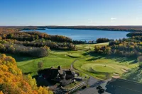 Large home on the UP's best lake! Sleeps 22! Boat to Young's Golf Course!