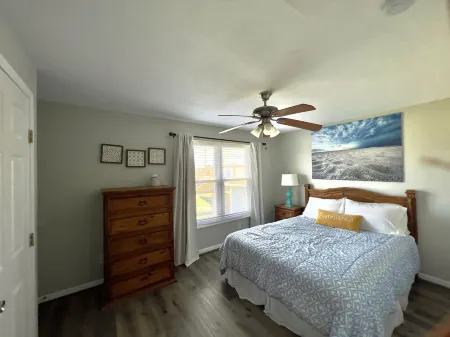 At Coastal Casa enjoy the waves, the breeze, and a quick walk to the sand.