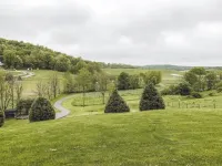 Cozy cabin on the hill with amazing surroundings.