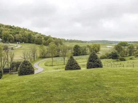 Cozy cabin on the hill with amazing surroundings.