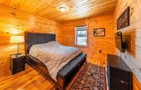 Charming All Wood InteriorAdirondak Cottage