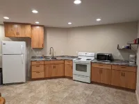 Hawk's NestEntire 1650 Sqft lower level.