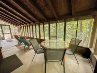 Secluded pet friendly cabin on 40 acres with frontage on the Kettle River