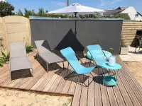 Maison des dunes, panoramic sea view and waterfront - bikes, paddles Hotel a Plouescat