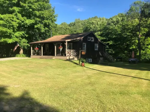 Waterfront Debruce Riverside Cabin Directly on the Willowemoc River! Hotels in Rockland