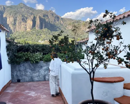 ホテル イ レストランテ エル シルエロ テポストランのホテル