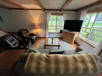 ‘Whispering Oaks’ Cottage with Lake Access, Outdoor Fire Pit and More!