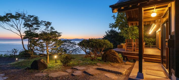Toya Cliff House Hoteles en Toyako