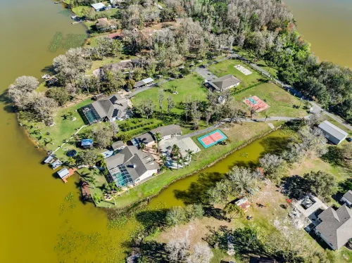 Luxe Waterfront Hideaway w Pool & Pirate Ship Dock
