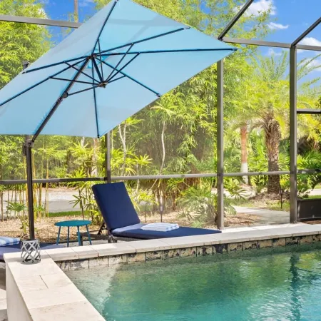 Beach Cottage 3 Bed 2 Bath Heated Pool Free Golf Cart Bring Your Boat RV Private 1AC lot