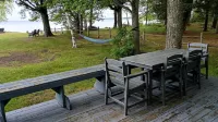 Waterfront Modernized Rustic Log Cabin on Indian Lake, Manistique, MI