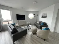 Penthouse apartment Royal 15 with balcony and sea view, Cuxhaven Duhner Allee