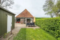 Characteristic farmhouse on the dike