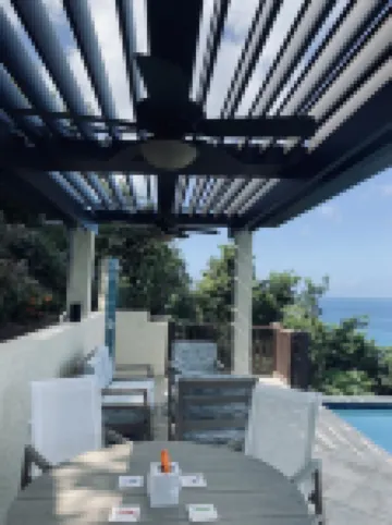 Prettyview Villa above Wyndham Lambert Beach Resort