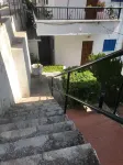 Accommodation on harbor and beach with mountain views