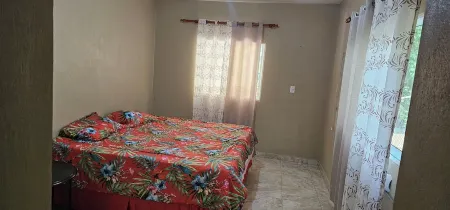 River and swimming pool cabin