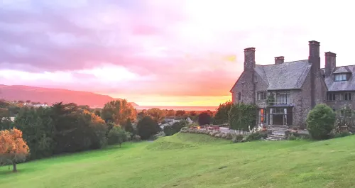 Luxury Bed and Breakfast at Bossington Hall in Exmoor, Somerset - spa