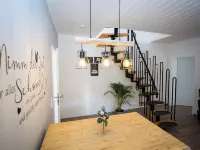 "Augustus" vacation apartment in Radebeul, for 4 guests, 75m², with terrace and fireplace Hotels in Radebeul