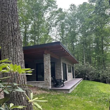 Brand new completed June 2025 with Hot tub and River