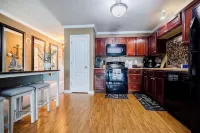Game Room with patio smoking area and beach theme