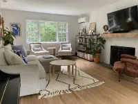 Cozy Coastal Retreat w/ Detached Office Near NYC