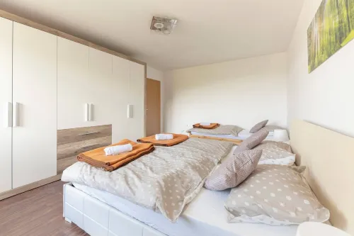 Apartment souranded by forest with the sea view-A