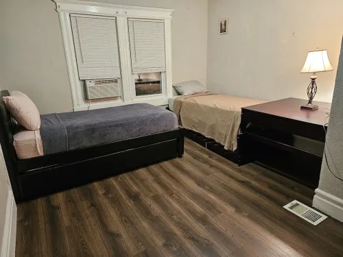 A perfectly quiet spot away from home! It's nestled just outside of Maplewood.