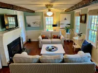 Dennisport! Walk to 3 Public Beaches! Charming 4-bedroom 3 bath House with AC