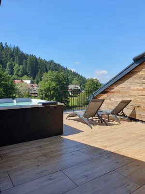 Penthouse Suite with whirlpool | Hinterzarten
