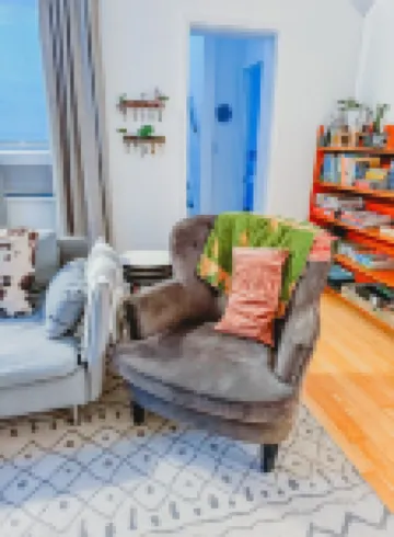 Boho 3-bedroom apt with fully supplied kitchen, WiFi, AC - Oldest Home in Oswego