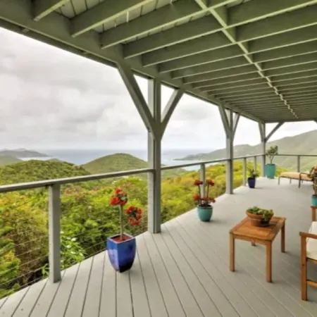 Breathtaking Panoramic Views of the British Virgin Islands from hot tub & pool!