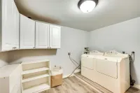 Game Room, Deck + Theater: Westminster Family Home - Kitchens