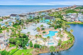 Palm-surrounded Stunner With Enclosed Pool & Water Views - Dog-friendly