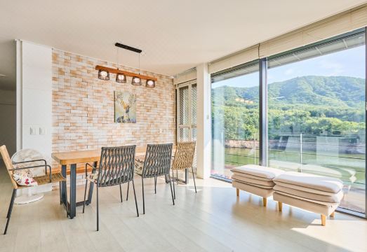 레이크펜션 외부 전경
