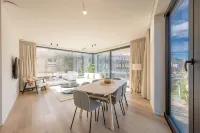 La Brise Knokke-heist Modern Appartement met 2 Slaapkamers en Zonnig Terras - Wifi