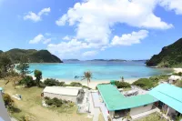 渡嘉敷海濱村落飯店 - 海滩