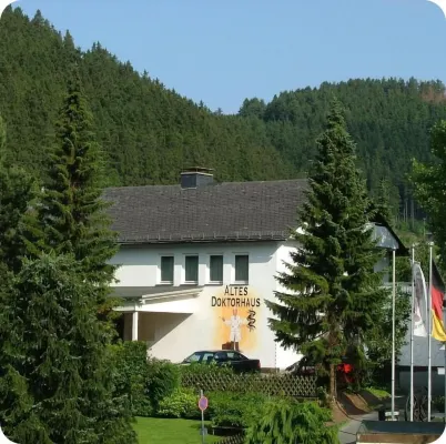 Altes Doktorhaus - Hotel Garni - Bjergudsigt
