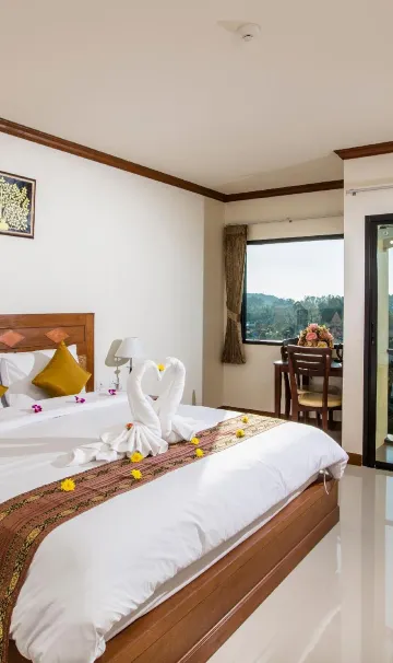 ห้องสแตนดาร์ด เตียงใหญ่ 1 เตียง