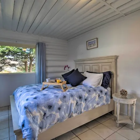 Unique Dog-Friendly Log Cabin Short Walk to Ocean