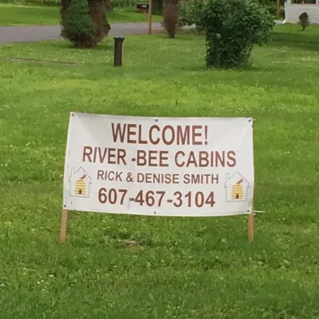 Steps away from world famous Delaware River fishing.  Cabins on spacious lot.
