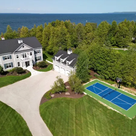 Door County Waterfront Home with Private Beach