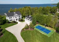 Door County Waterfront Home with Private Beach