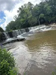 Griffen Mill Properties Cabin #8 by Waterfall in Salem Al  with WiFi, AC