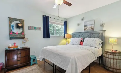 Relax with the whole family just across from Biloxi Beach.