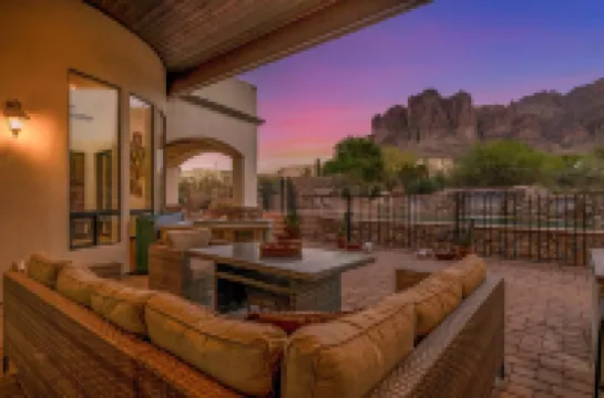 Luxury Desert Retreat Home in the Superstition Mountains with Heated Pool