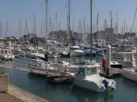 Duplex overlooking the port in the heart of the city.