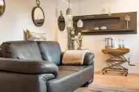 The apartment, which is actually a holiday home.