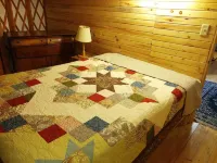 Eagle Yurt at Wilderness Wind, Ely, MN with 3 bedrooms and full kitchen