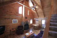 Valley View Cabin with show-stopping vaulted ceilings!