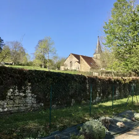 Cosy country house with garden and view.